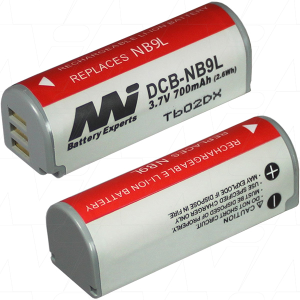 Batterie NB-9L / NB9L 870mAh Pour Appareil Canon IXY 50S - Générique Neuve